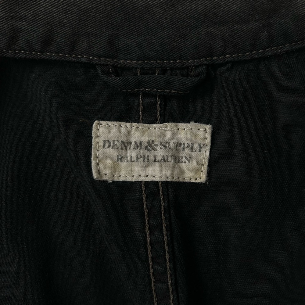 Ralph Lauren Black Jean Denim Coveralls - Picture 6 of 9